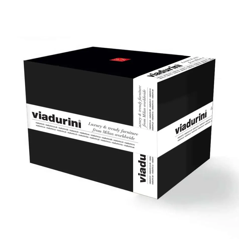 12 Glasses for Water, Drinks or Cocktail Design in Decorated Eco Crystal - Destino Viadurini