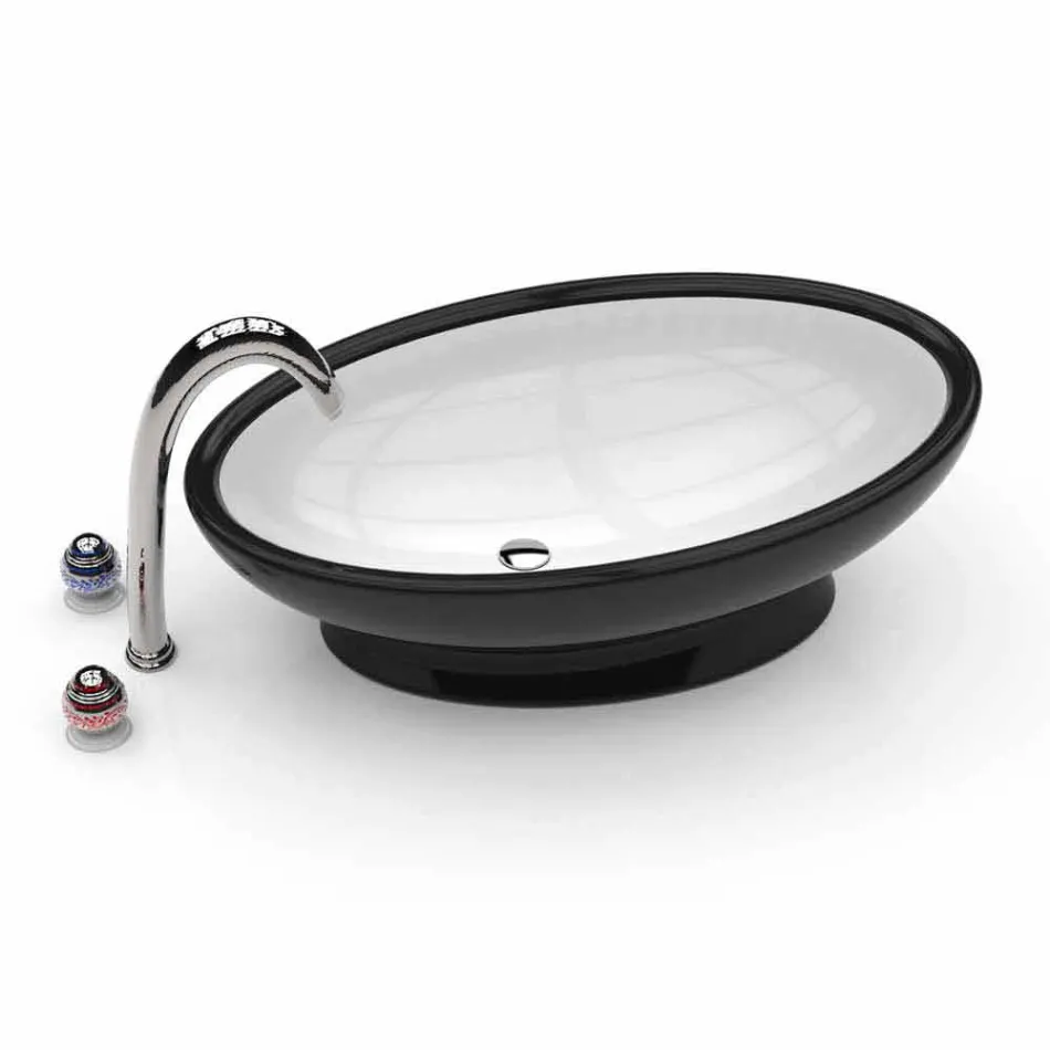 Sink Bathroom Design Egg Made in Italy Viadurini