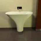 Washbasin Bathroom Design Flounder Made in Italy Viadurini