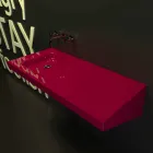 Saddled Sink Bathroom Furniture Made in Italy Viadurini