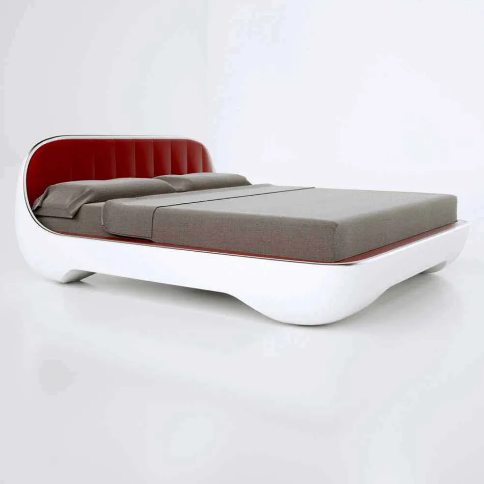 Double Bed Luxury Design Modern Avantgarde Made in Italy Viadurini