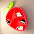 Poppy Book Shelf Design Made in Italy Viadurini