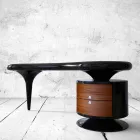 Desk Design Modern Bean Made in Italy Viadurini