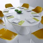Desk Office Design Lunch Table Made in Italy Viadurini
