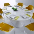 Modern design dining table Lunch Table, made in Italy, Italian design