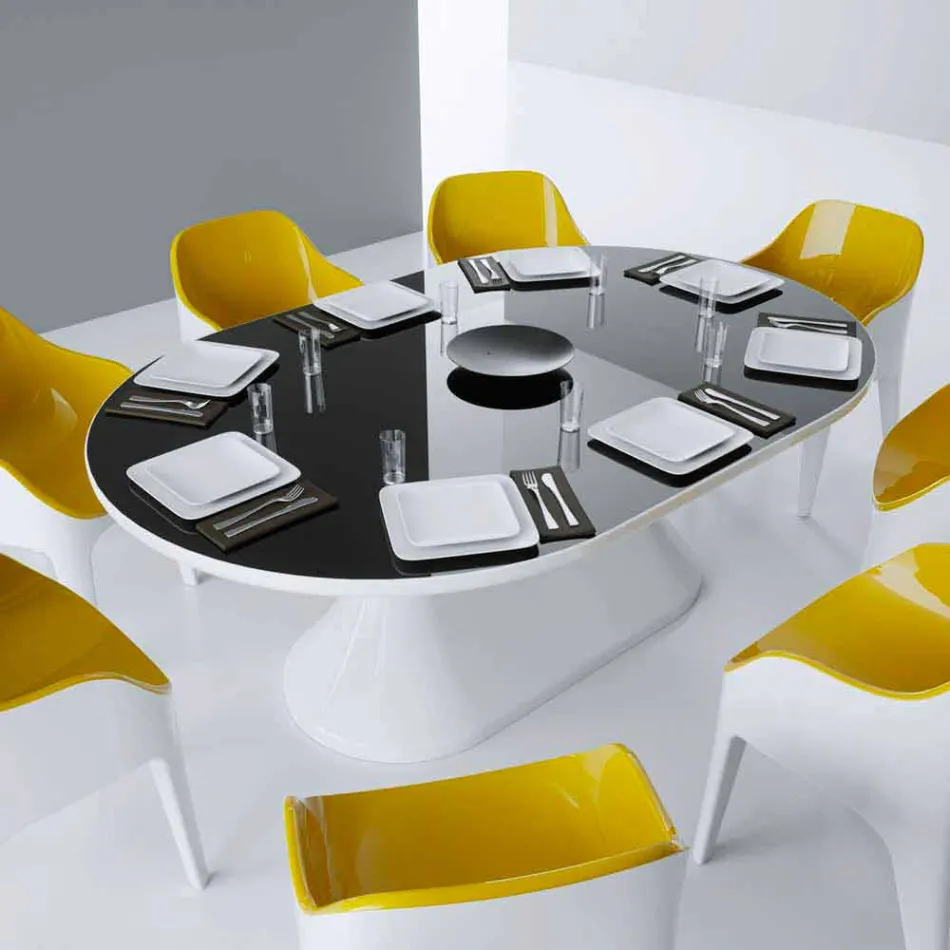Desk Office Design Lunch Table Made in Italy Viadurini
