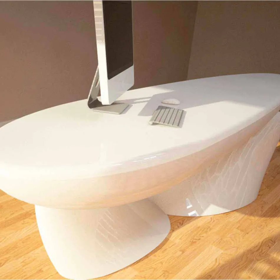 Desk Office Design Sofstone Made in Italy Viadurini