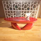 Desk Office Design Sofstone Made in Italy Viadurini