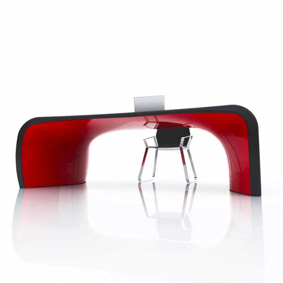 Desk Office Design Sonar Made in Italy Viadurini