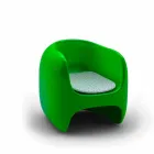 Armchair Design Modern Apple Made in Italy Viadurini
