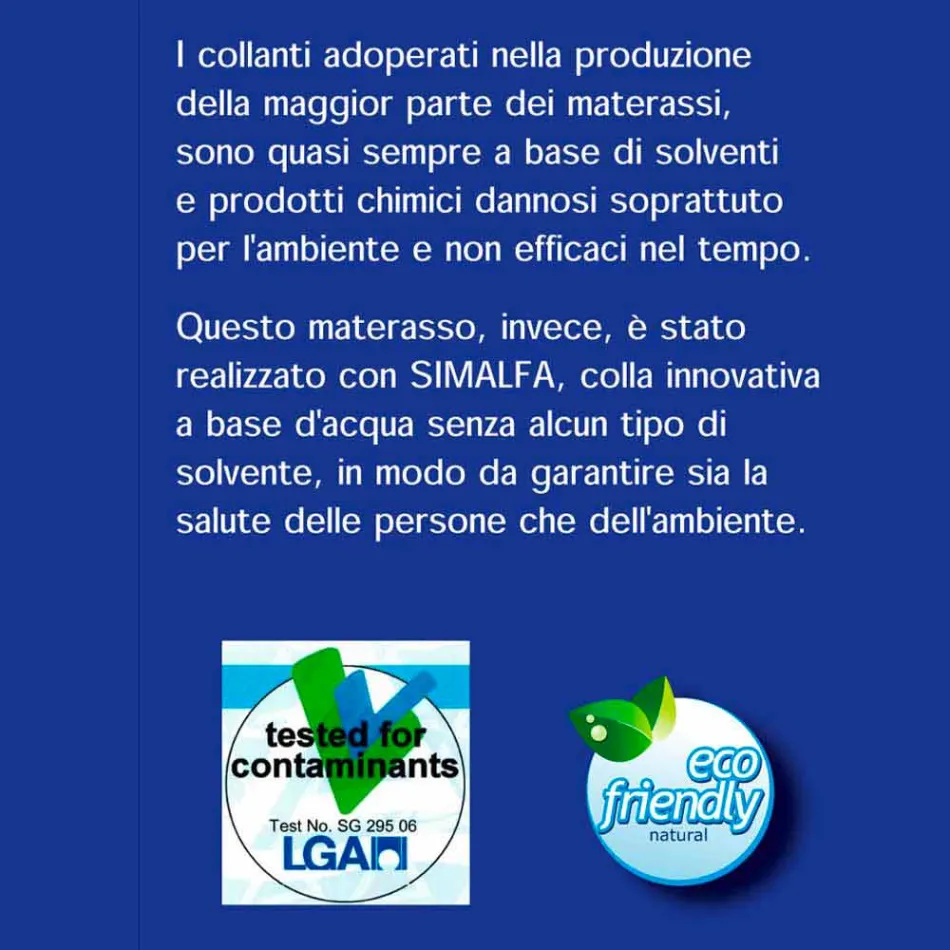 Bio mattress 3 Single Viadurini