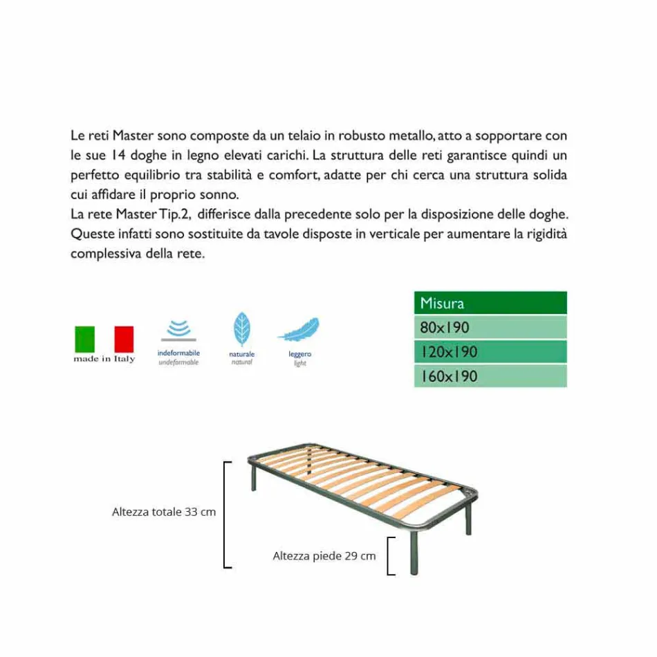 Network Bio Comfort 1 Single Viadurini