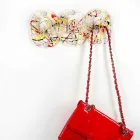 2 Triple Wall Hanger in Colored Plexiglass Clip Design - Freddie Viadurini