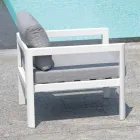 2 Outdoor Chairs in Aluminum and Polyester Cushions - Mickey Mouse Viadurini