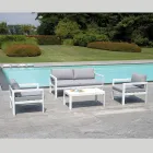 2 Outdoor Chairs in Aluminum and Polyester Cushions - Mickey Mouse Viadurini
