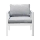 2 Outdoor Chairs in Aluminum and Polyester Cushions - Mickey Mouse Viadurini