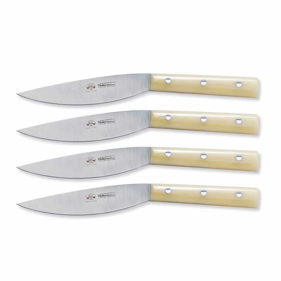 4 Berti Valdichiana Table Knives exclusively for Viadurini - Albiolo Viadurini