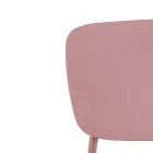 4 Dining Chairs in Steel and Polypropylene - Aquila Viadurini