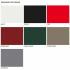 4 Stackable Chairs in Metal and Polypropylene Made in Italy - Clarinda Viadurini