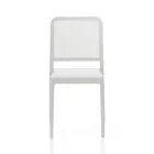 4 Stackable Indoor and Outdoor Chairs in Polypropylene - Peacock Viadurini