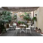 4 Modern Stackable Outdoor Chairs in Polypropylene Made in Italy - Bernetta Viadurini
