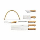 7 Berti Italian Stainless Steel Knives Exclusive for Viadurini - Alessano Viadurini