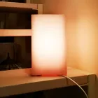 Cylindrical Lampshade in Scented Wax with Scratched Effect Made in Italy - Donata Viadurini