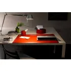 4 Piece Regenerated Leather Desk Accessories Made in Italy - Ebe Viadurini