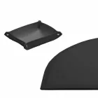 Desk Accessories in Regenerated Leather 4 Pieces Made in Italy - Medea Viadurini