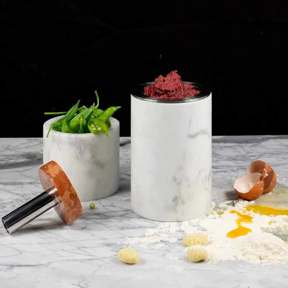 Space Saving Accessories for Kitchen Tools in Marble, Wood and Steel - Astoria Viadurini