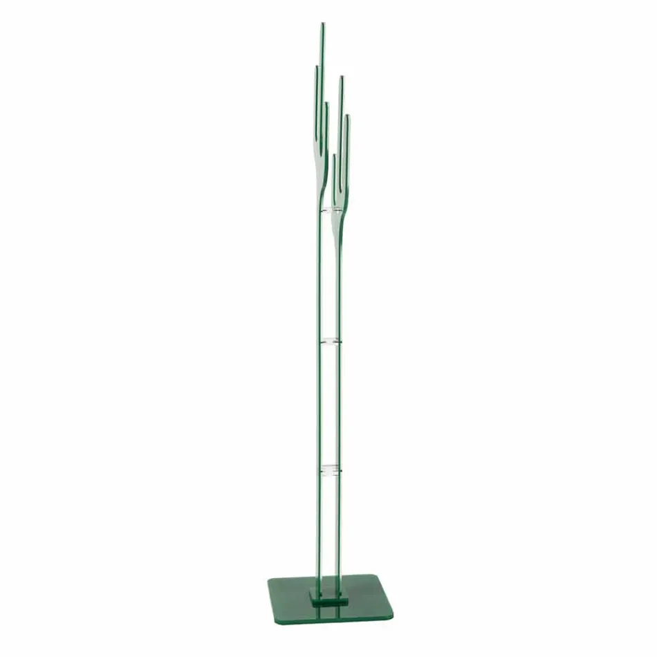 Contemporary green design coat rack Cactus, made in Italy Viadurini