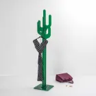 Contemporary green design coat rack Cactus, made in Italy Viadurini