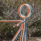 3 Pieces Steel Coat Stand Made in Italy - Steward by Myyour Viadurini