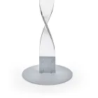 Coat hanger in Pure PMMA Acrylic Crystal Made in Italy - Lilo Viadurini