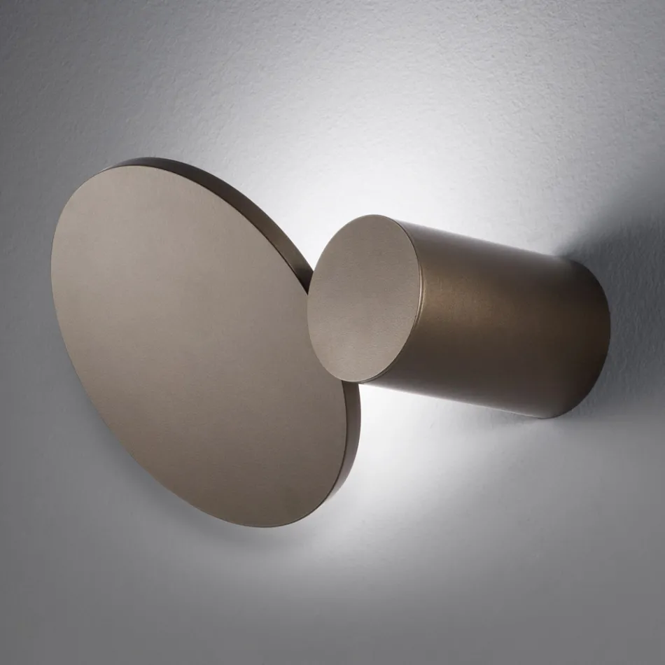 345° Rotating Metal Wall Light Made in Italy - Lumi Viadurini