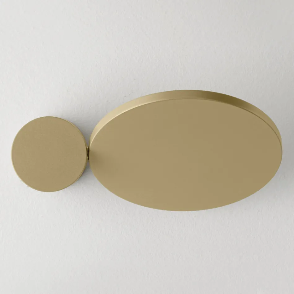 345° Rotating Metal Wall Light Made in Italy - Lumi Viadurini