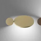345° Rotating Metal Wall Light Made in Italy - Lumi Viadurini