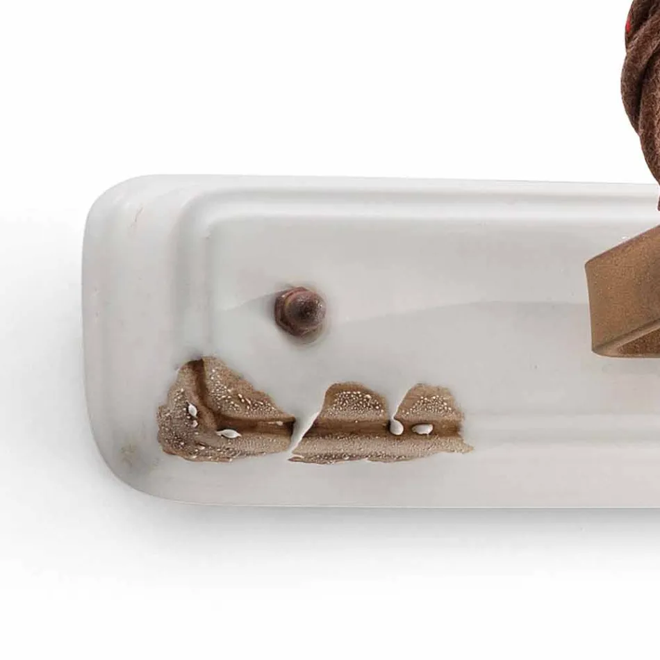 Applique two spotlights Amelia Ferroluce craft Viadurini