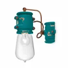 Applique urban style spotlight in handicraft ceramic Beth Ferroluce Viadurini