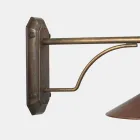 Vintage Outdoor Wall Lamp in Brass, Copper and Glass - Borgo by Il Fanale Viadurini