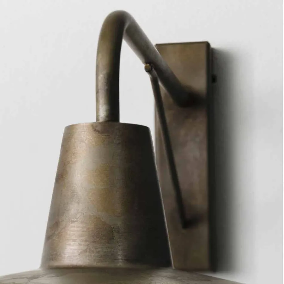 Wall sconce in industrial style antique iron Sally Il Fanale Viadurini