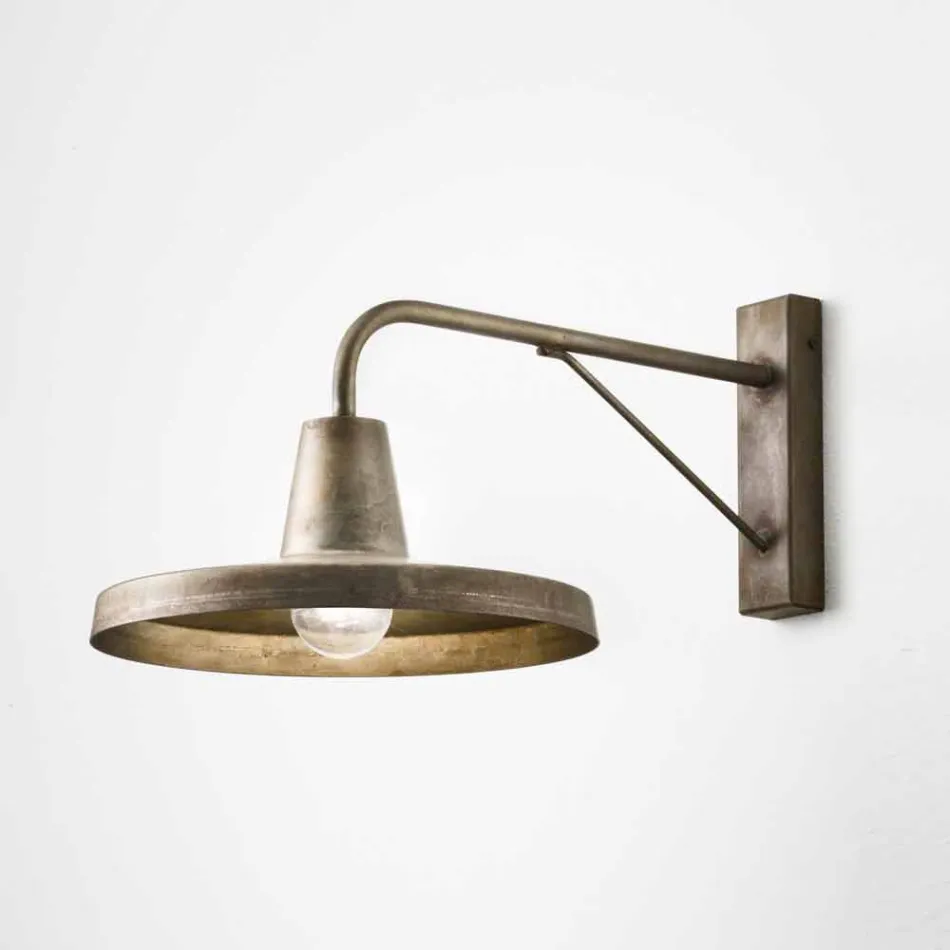 Wall sconce in industrial style antique iron Sally Il Fanale Viadurini