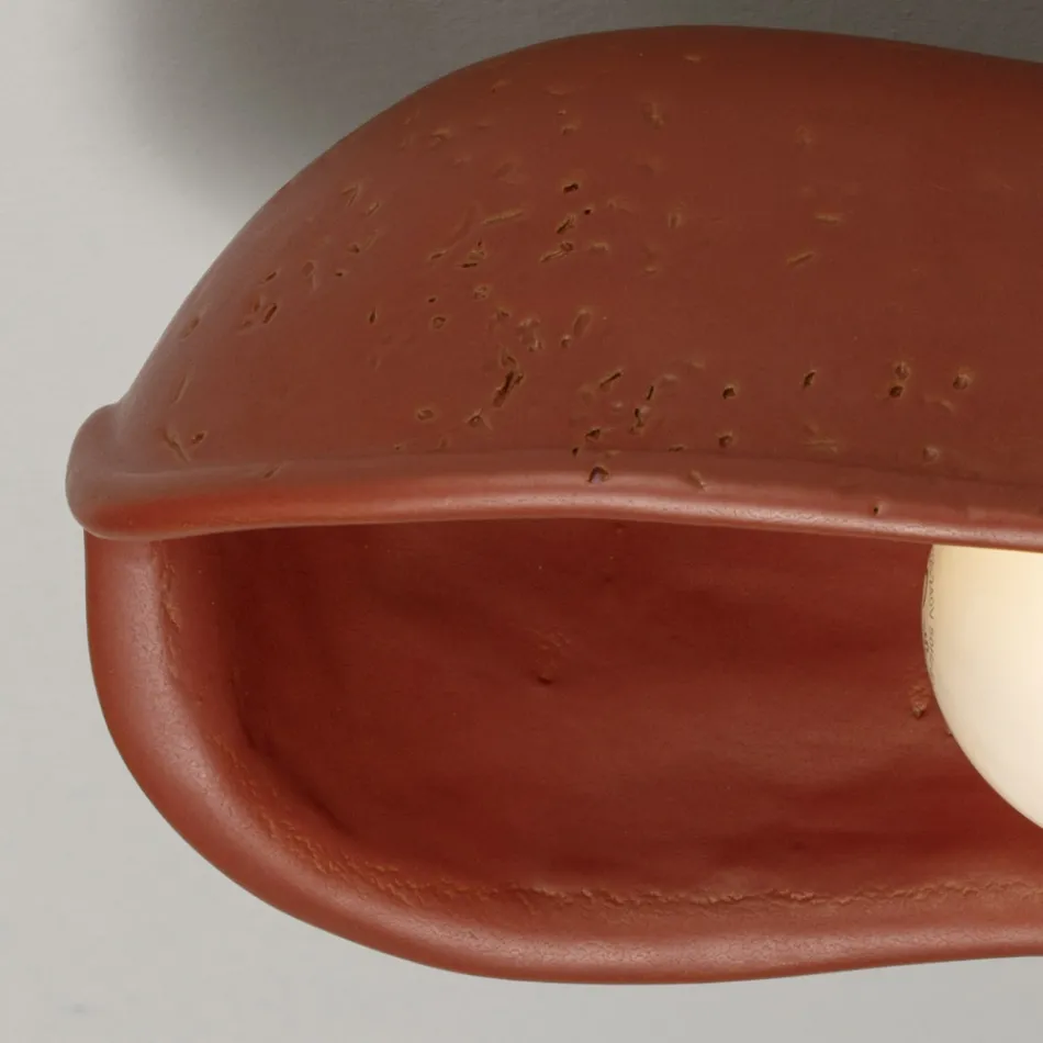 Handcrafted Tuscan Majolica Wall Light Made in Italy - Toscot Bistrò Viadurini