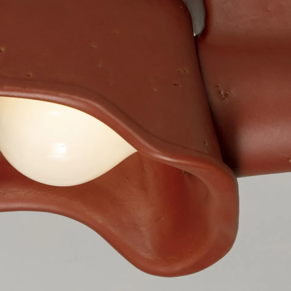 Handcrafted Tuscan Majolica Wall Light Made in Italy - Toscot Bistrò Viadurini