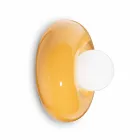 Wall light with opaline glass diffuser Made in Italy - Bumbum Viadurini