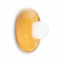 Wall light with opaline glass diffuser Made in Italy - Bumbum