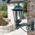 Outdoor Wall Lamp in Aluminum and Glass Made in Italy Vintage - Janira