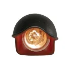 Tuscan Majolica Outdoor Wall Lamp Handmade in Italy - Toscot Bistrò Viadurini