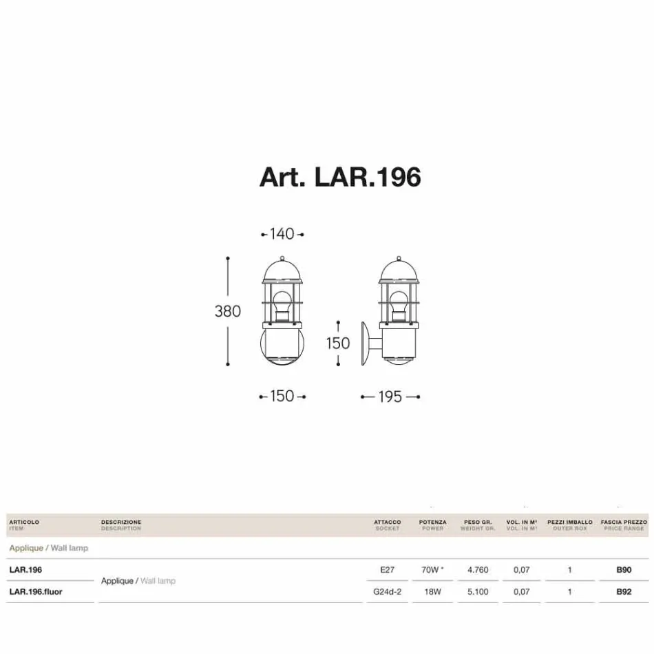 Contemporary outdoor brass and copper Attila Viadurini