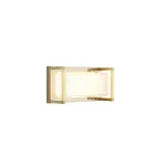 Vintage Brass Outdoor Wall Light, E27 and Elegant Light - Crystal Viadurini